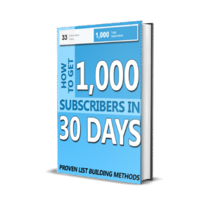 1000 Subscribers in 30 Days: Proven Email List Building Strategies for Rapid Growth